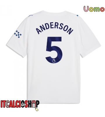 Manchester City Elliot Anderson #5 Terza Maglia 2026-27 Manica Corta Manchester City Elliot Anderson #5 Terza Maglia 2026-27 Manica Corta